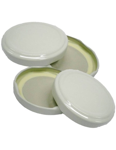 TAPPO P/BARATTOLO D 82 MM 100 PZ BIANCO