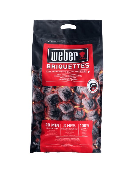 WEBER BRICCHETTI CARBONE DA 8 KG