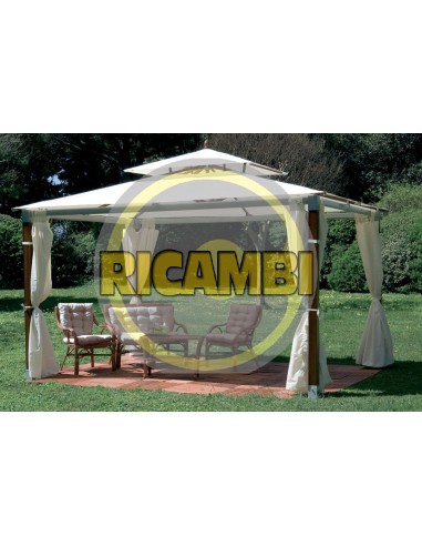 R PALO IN LEGNO P/GAZEBO TOP
