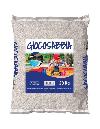 SABBIA QUARZIFERA 25 KG P/FILTRO PISCINA A SABBIA