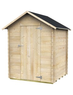 CASETTA LEGNO MARCELLA C/PAVIMENTO 146X130X185