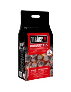 WEBER BRICCHETTI CARBONE DA 4 KG