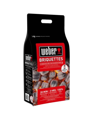 WEBER BRICCHETTI CARBONE DA 4 KG