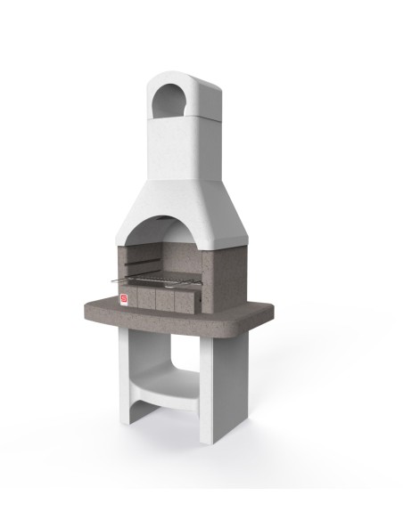 BARBECUE IN MURATURA  88X58X179 CM LUCERNA