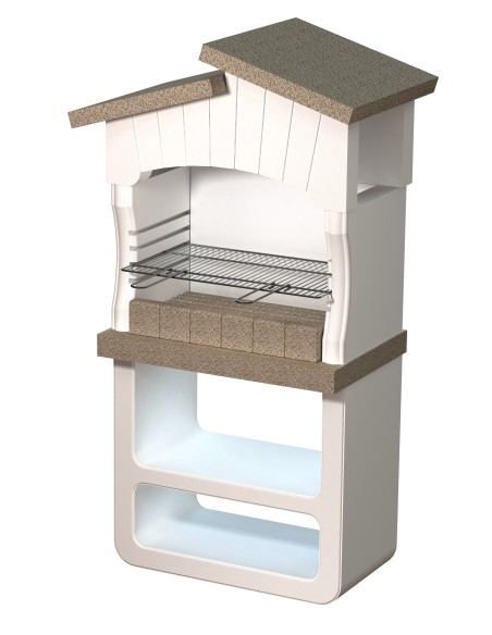 BARBECUE IN MURATURA  80X52X170 CM CAORLE