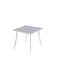 TAVOLO CARMEN 80X80XH75CM BIANCO