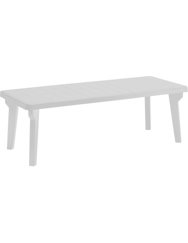 TAVOLO BERGEN 160/220X90XH74CM BIANCO