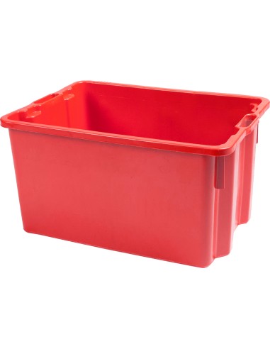 CASSA CHIUSA SOVRAPPONIBILE 50 L ROSSO