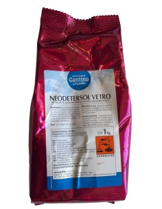 DETERGENTE P/RECIPIENTI IN VETRO NEODETERSOL 1 KG