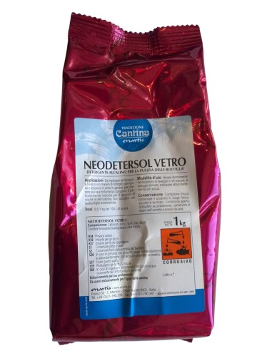 DETERGENTE P/RECIPIENTI IN VETRO NEODETERSOL 1 KG