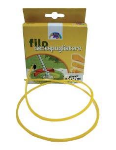 FILO NYLON P/DECESPUGLIATORE D 2,4MMX100 M