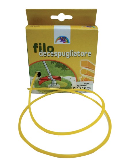 FILO NYLON P/DECESPUGLIATORE D 2,4MMX100 M