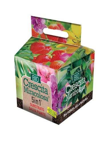 CRESCITA MIRACOLOSA SUBSTRATO 5 IN 1 DA 15 L
