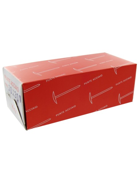 CHIODI TESTA GRUPPINO ACCIAIO 10X30 DA KG.1