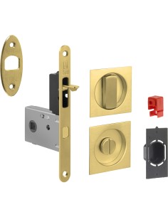 KIT MANIGLIE QUADRO PORTA SCORR EASY G500T ORO