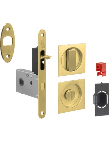 KIT MANIGLIE QUADRO PORTA SCORR EASY G500T ORO