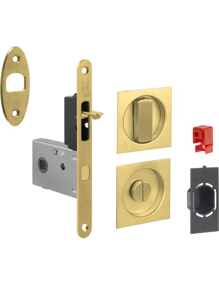 KIT MANIGLIE QUADRO PORTA SCORR EASY G500T ORO