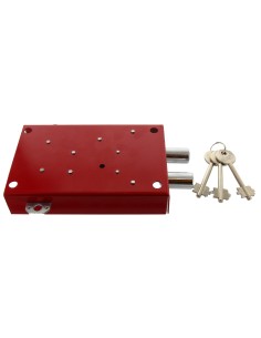 SERRATURA P/ARMADIO PORTAFUCILI 3 POSTI NEW