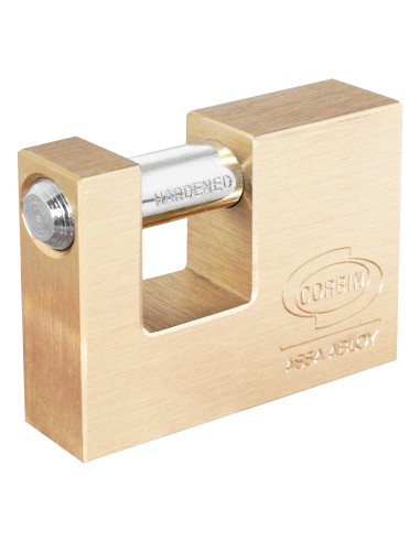 CORBIN PL311 LUCCHETTO P/SERRANDA 70MM OTTONATO