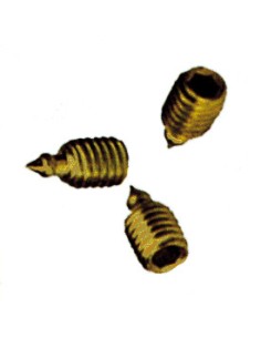 GRANI P/MANIGLIE 6X6 ZINCATO GIALLO CF 50 PZ