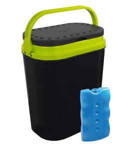 FRIGO SOLARIS 12 L + MATTONELLA GHIACCIO 400 G ASS.