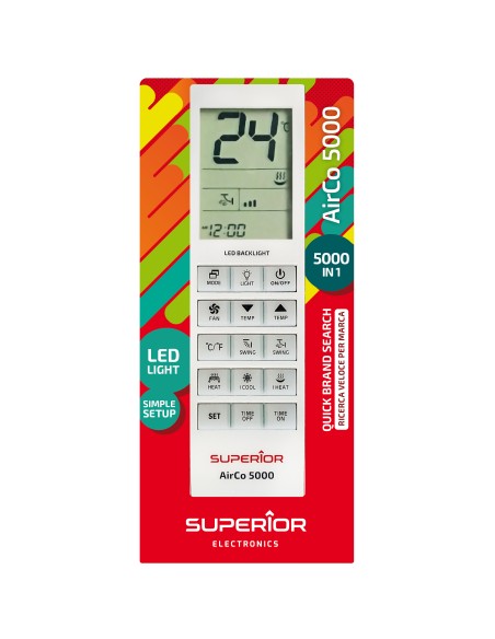 TELECOMANDO CLIMATIZZATORE UNIVERSALE SUPERIOR