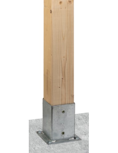 SUPPORTO PILASTRO A PAVIMENTO 799ZF  90X 90 MM