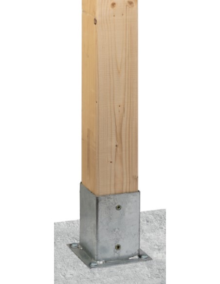 SUPPORTO PILASTRO A PAVIMENTO 799ZF  90X 90 MM