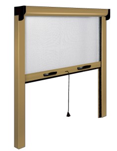 ZANZARIERA IRS OPERA 140X240 CM VERTIC BRONZO