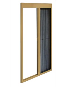 ZANZARIERA IRS OPERA PLISS 120X240 CM ORIZZ BRONZO