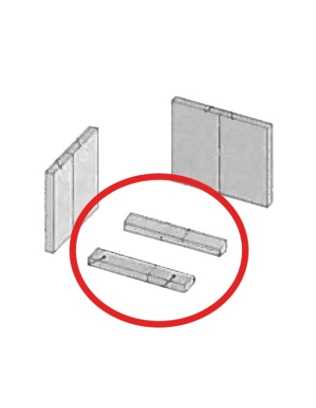 R COPPIA REFRATTARIO DI BASE P/STUFA KIR