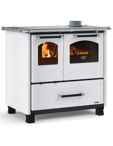 CUCINA LEGNA 7,5 KW FAMILY 4.5 BIANCO