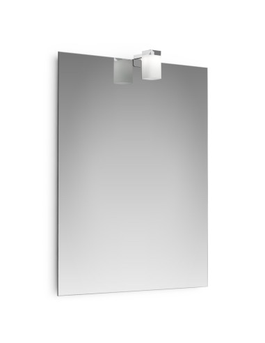 SPECCHIO A FILO  45X65 CM C/LAMPADA LED