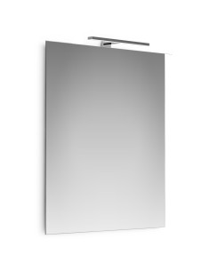 SPECCHIO C/TELAIO  60X80 CM LAMPADA LED 30 CM