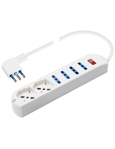 POLYPOOL PP2531 MULT. 6 PRESE 2 PRESE SCH+4...