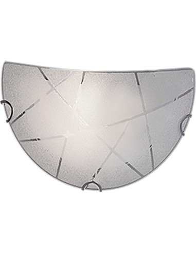 APPLIQUE SANDRINA GRANIGLIA RIGHE TRASP. 30X15 CM