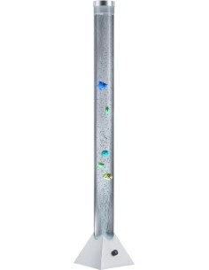 PIANTANA LED MOTION PESCI COLORATI RGB 1W H 130 CM