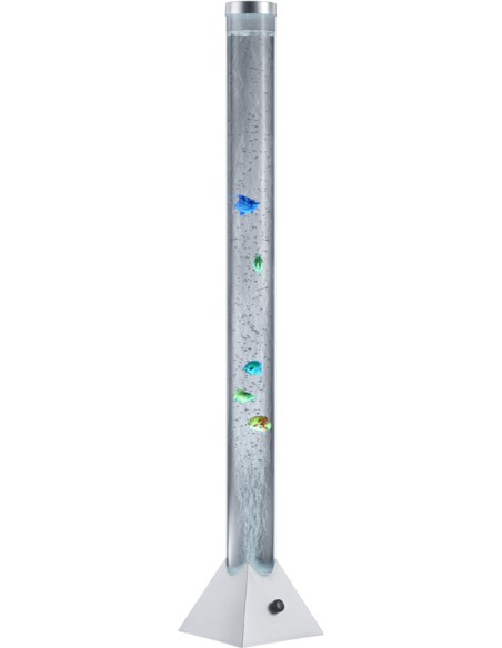 PIANTANA LED MOTION PESCI COLORATI RGB 1W H 130 CM