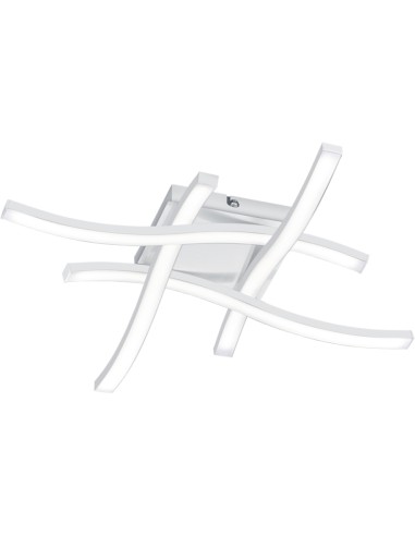 PLAFONIERA LED ROUTE BIANCO 4 LUCI X 5W 4000K