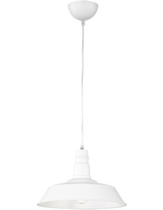 LAMPADA SOSP WILL METALLO D 36 CM BIANCO