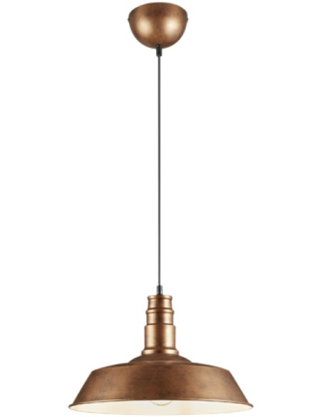 LAMPADA SOSP WILL METALLO D 36 CM RAME