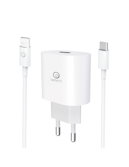CARICATORE SUPER RAPIDO C/CAVO USB-C LIGHTING 120 CM