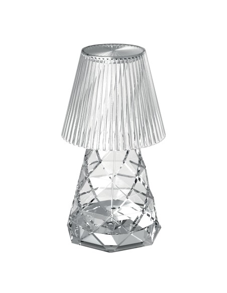 LAMPADA LOLA LUX RGBW D 11XH20 CM RICARICABILE