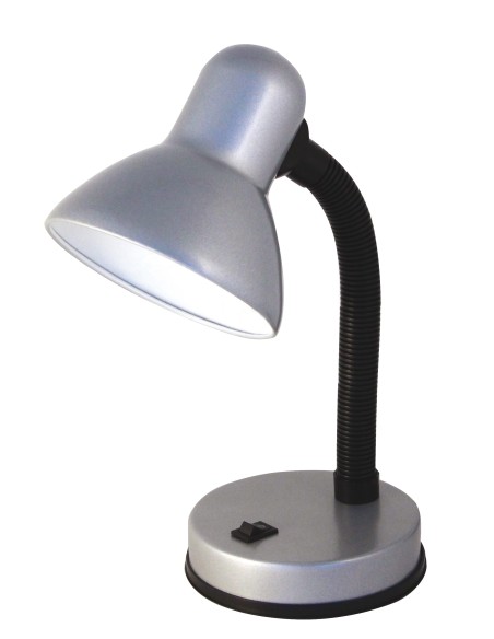 LAMPADA DA SCRITTOIO E27 CHARLESTON SILVER