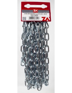 CATENA GENOVESE ZINCATA PRETAGL 4 MM N19 5 M