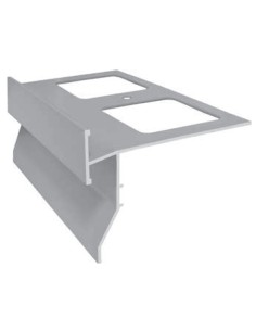 GOCCIOLATOIO P/BALCONI PVC MM 85X2,6 M GRIGIO