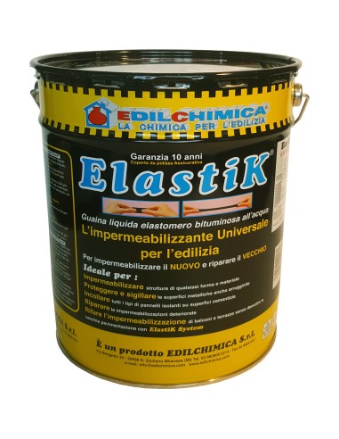 Guaina Bituminosa Liquida Elastik Kg 20