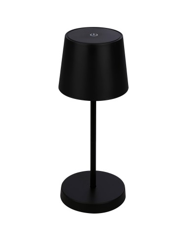 LAMPADA DA TAVOLO BT10001 BATT RICARIC NERO