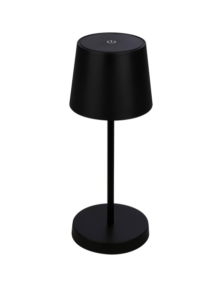 LAMPADA DA TAVOLO BT10001 BATT RICARIC NERO