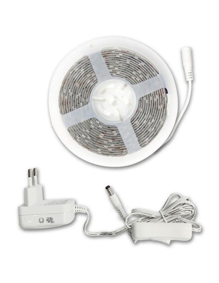 KIT STRIP LED 12W 5 M IP54 NATURALE